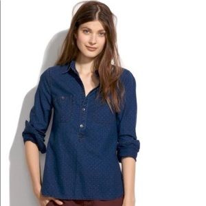 Madewell Índigo Chambray Shirt
